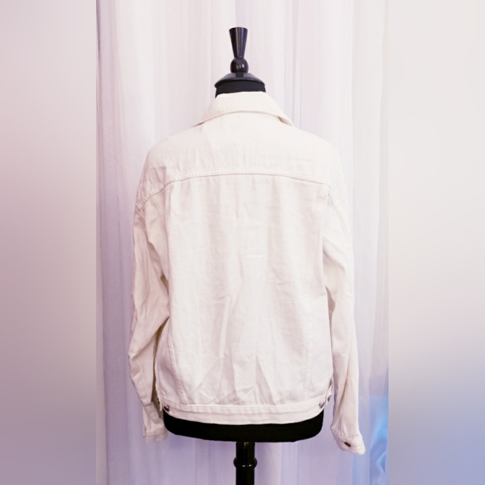 LAURIEBELLS BOUTIQUE HEWITT DISTRESSED DENIM JACKET - Picture 7 of 8